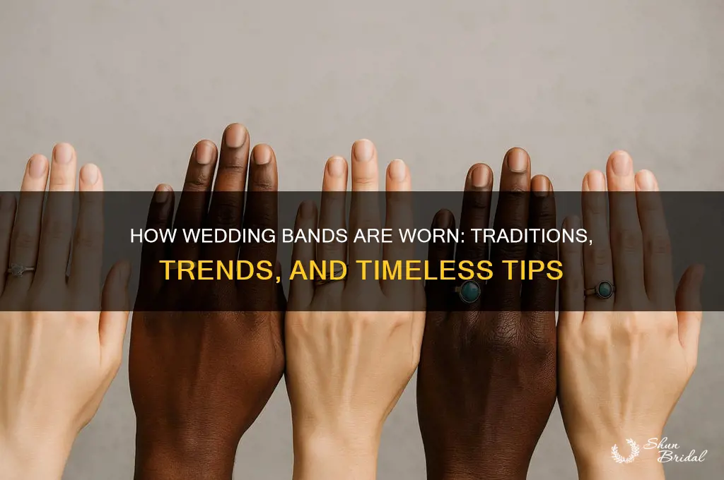 how do wedding bands go