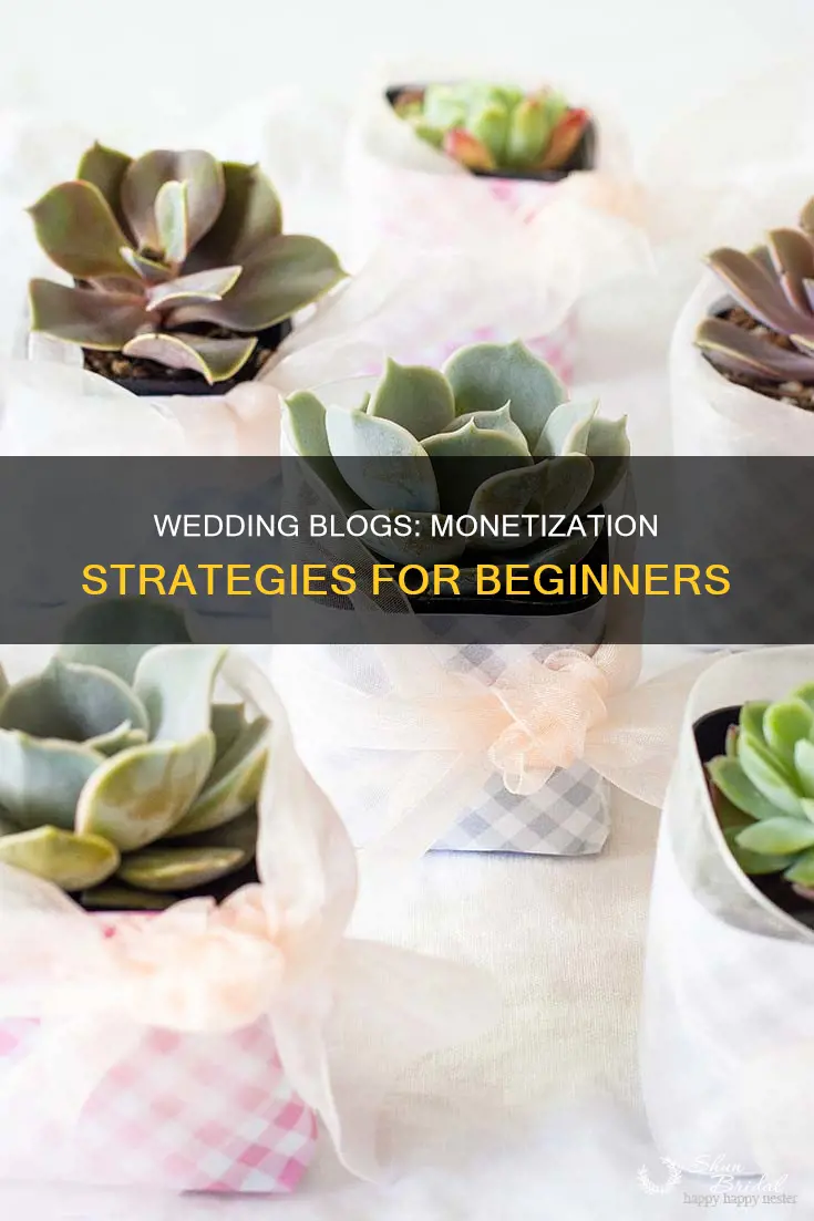 how do wedding blogs make money