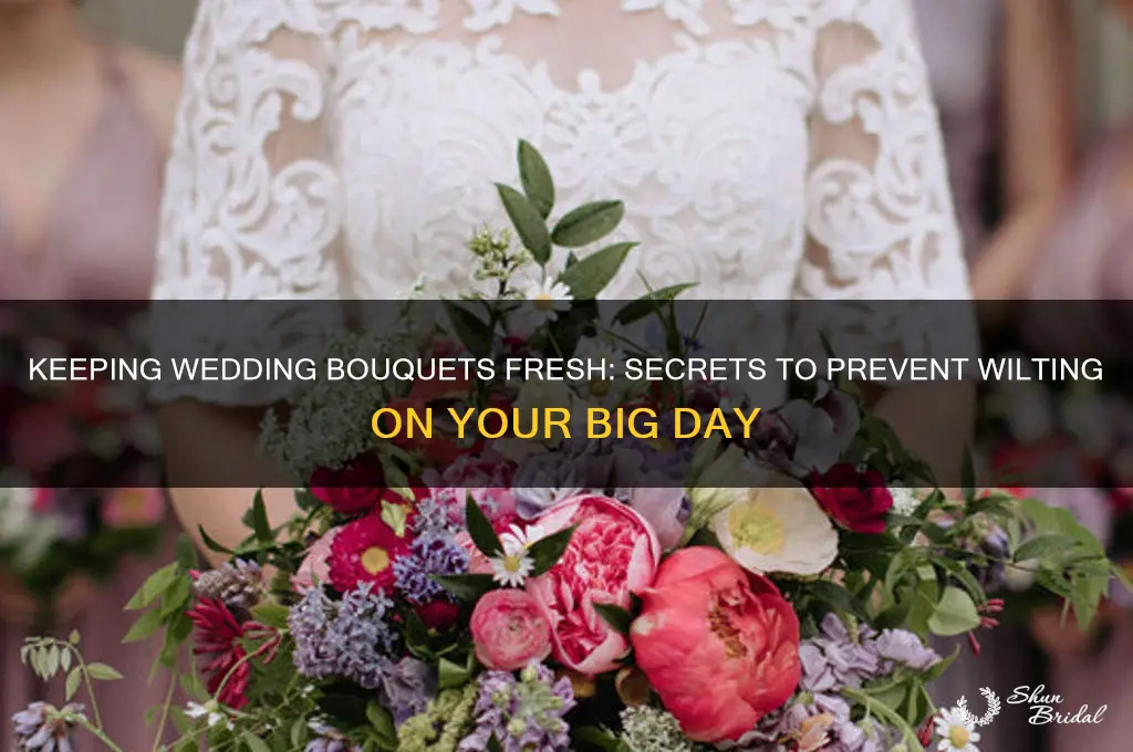 how do wedding boquets not wilt