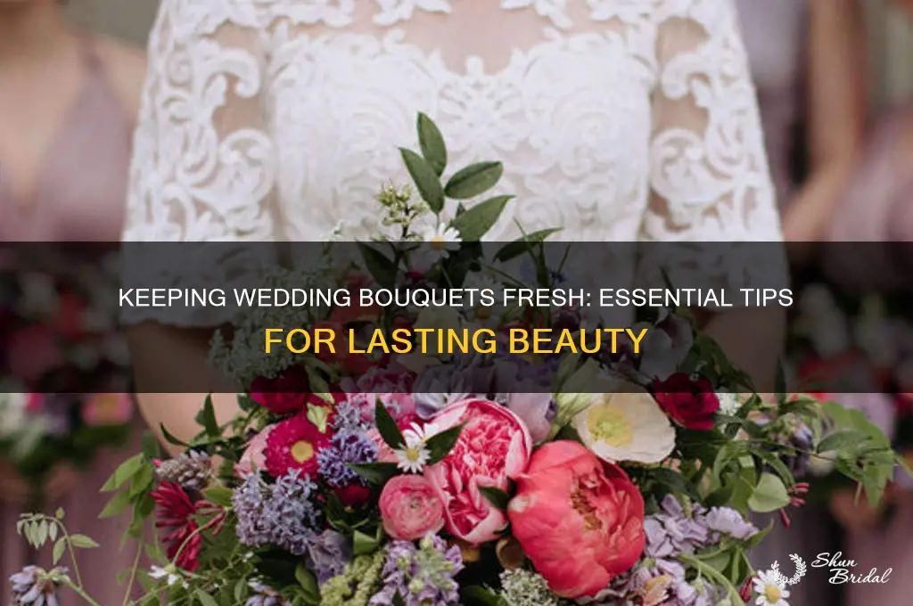 how do wedding bouqets stay fresh