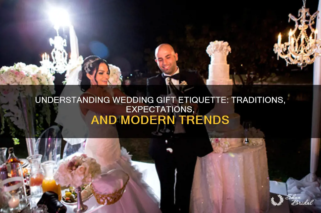 how do wedding gifts work