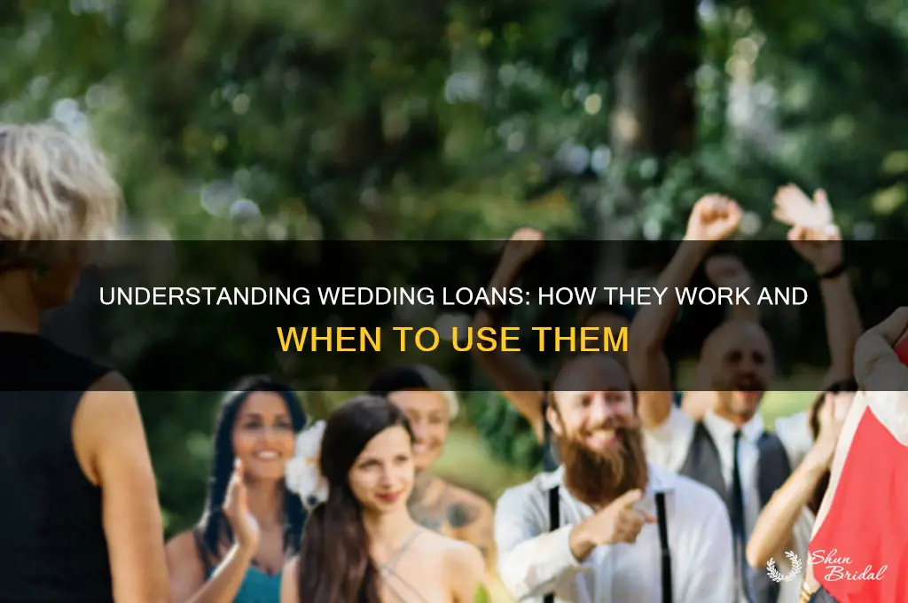 how do wedding loans work