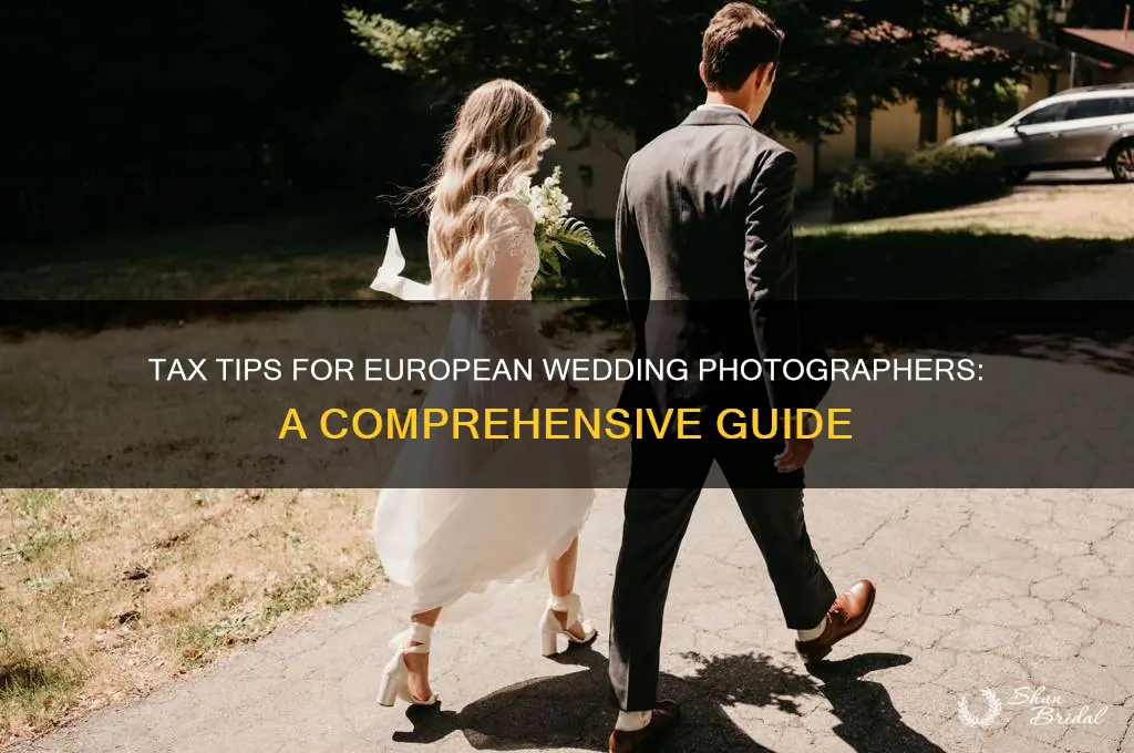 how do wedding photographers pay taxes in europe