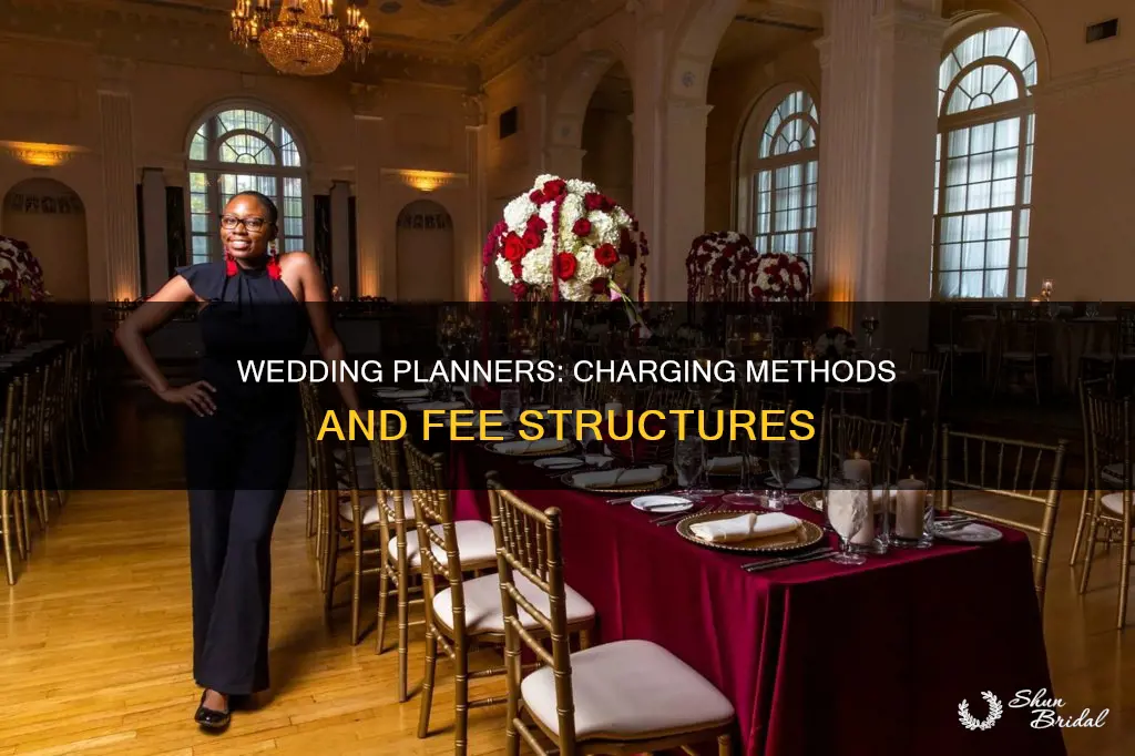 how do wedding planners charge