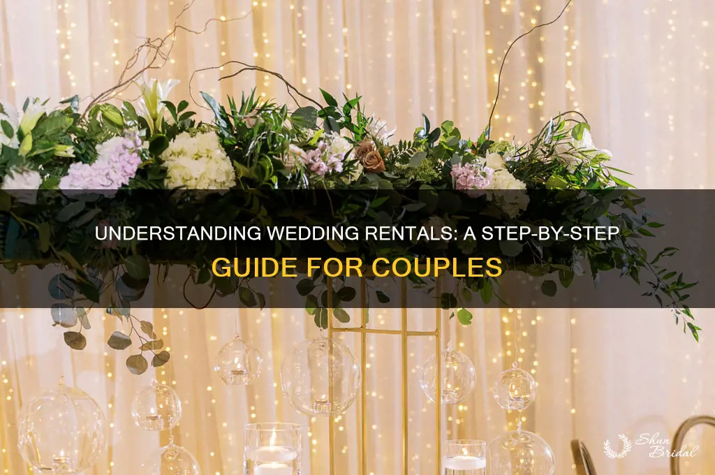 how do wedding rentals work