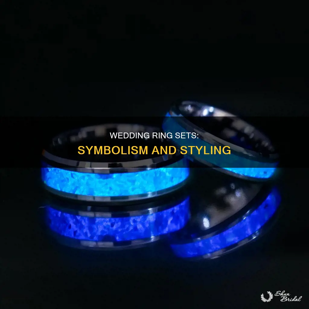 how do wedding ring sets work