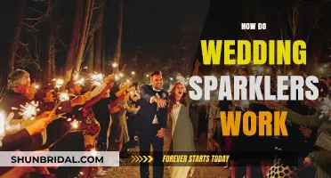 How Wedding Sparklers Work: A Guide to Safe, Magical Celebrations