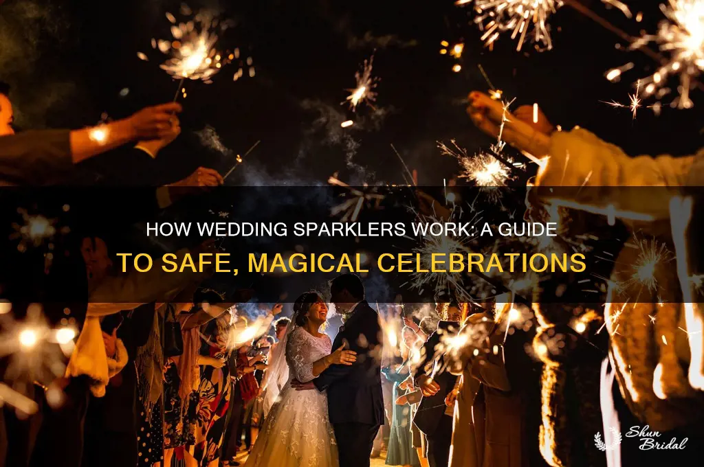 how do wedding sparklers work