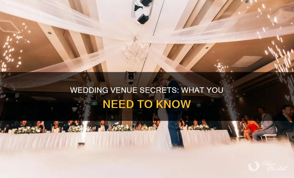 how do wedding venues work