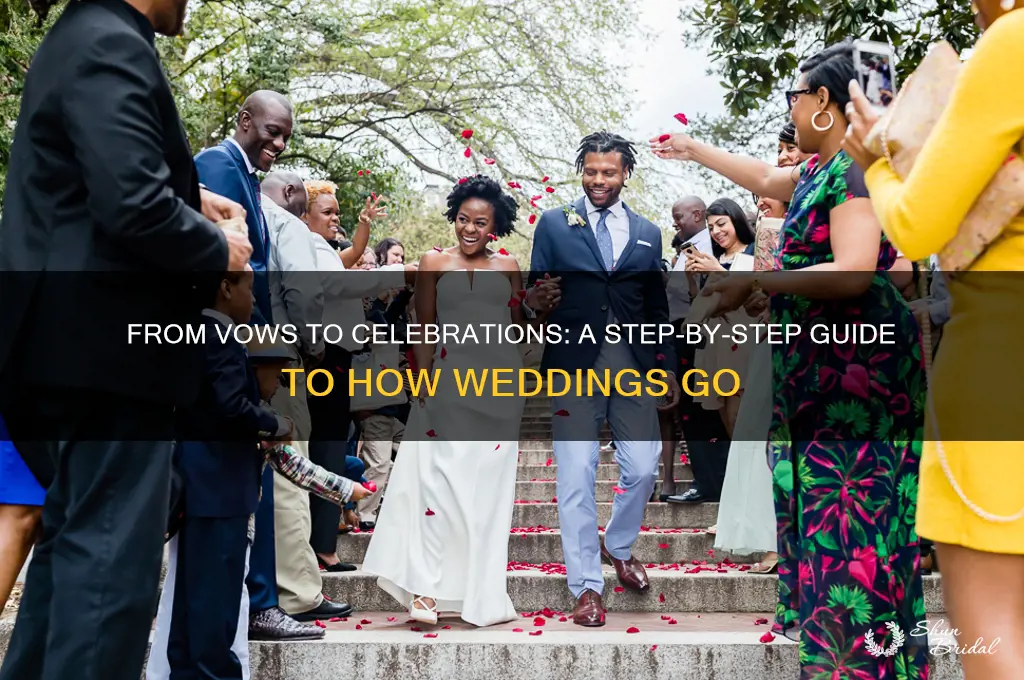 how do weddings go