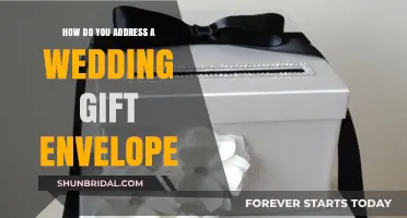 Properly Addressing Wedding Gift Envelopes: A Step-by-Step Guide for Guests