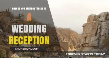 Arranging Tables: A Wedding Reception Guide