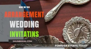 Arranging Wedding Invitations: A Step-by-Step Guide for Perfect Invites