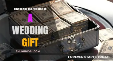 Tactful Ways to Request Cash Gifts for Your Wedding Celebration