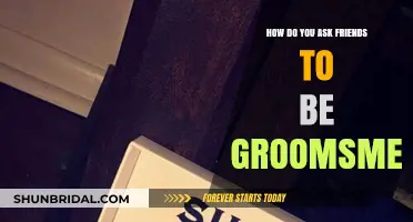 How to Ask Friends to Be Groomsmen: A Thoughtful Guide