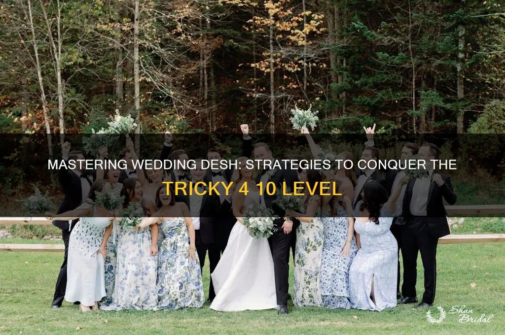 how do you beat 4 10 on wedding desh