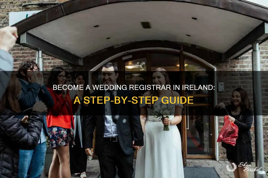 how do you become a registrar for weddings in ireland