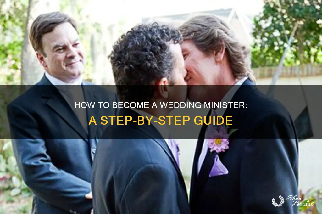 how do you become a wedding minister