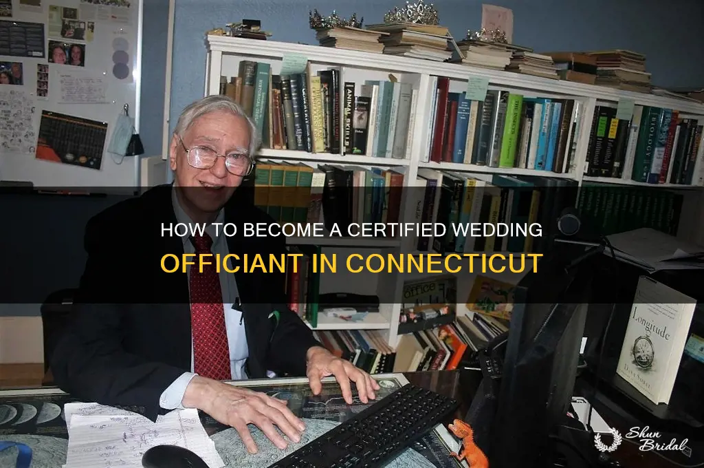 how do you become a wedding officiant in connecticut