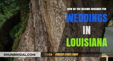 How to Get Ordained to Officiate Weddings in Louisiana