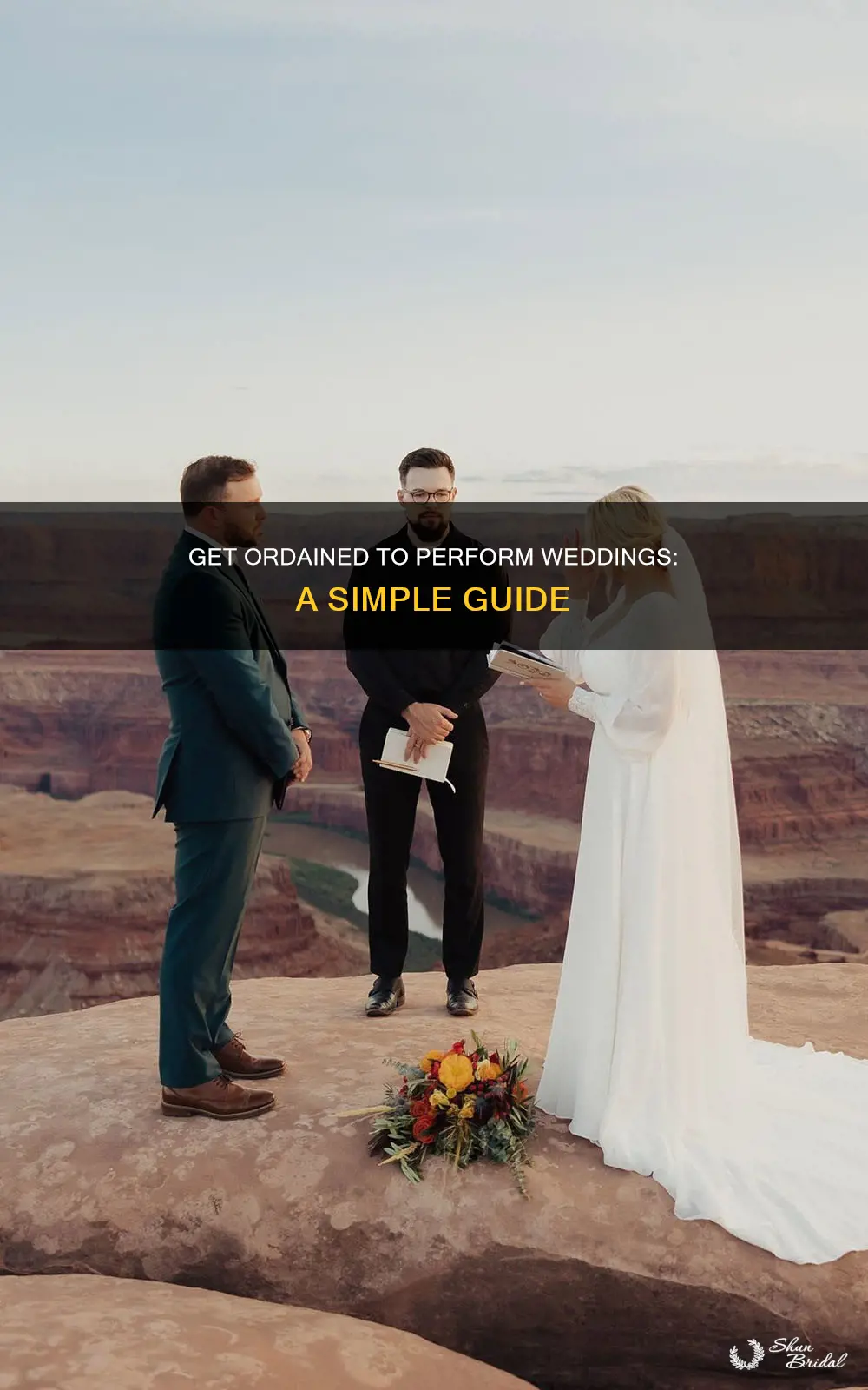 how do you become ordained to perform weddings