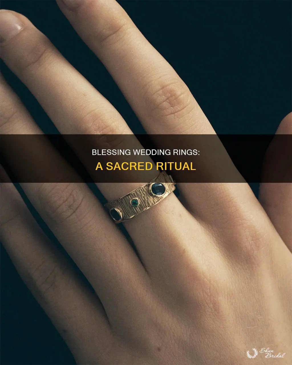 how do you bless wedding rings