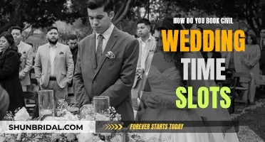 Booking Civil Wedding Time Slots: A Step-by-Step Guide