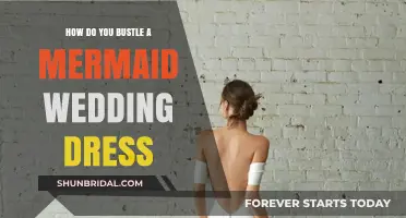 Bustling a Mermaid Wedding Dress: A Step-by-Step Guide