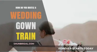 Mastering the Bustle: Effortlessly Manage Your Wedding Gown Train