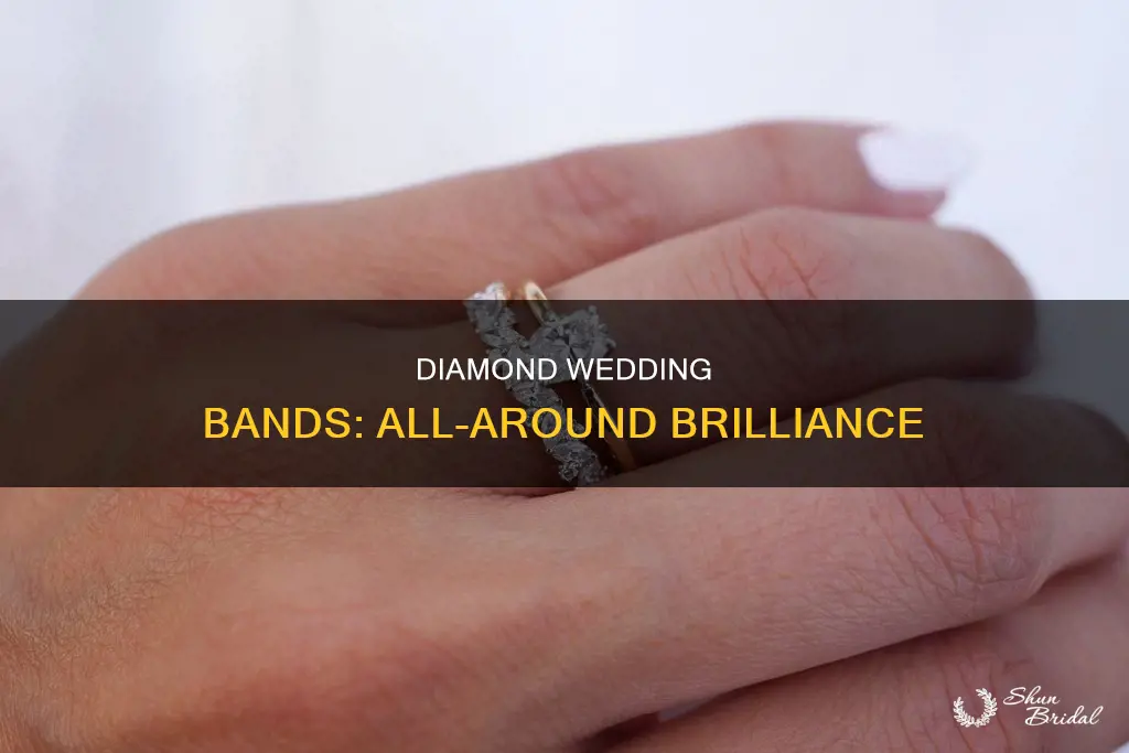 how do you call a all diamond wedding band