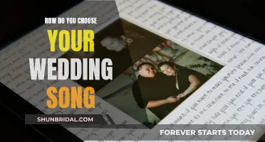 Choosing Your Wedding Song: A Guide to Personalization