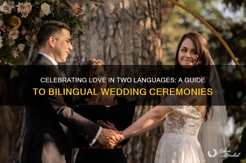 how do you conduct a bilingual wedding ceremony