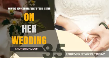 Heartfelt Ways to Congratulate Your Sister on Her Wedding Day