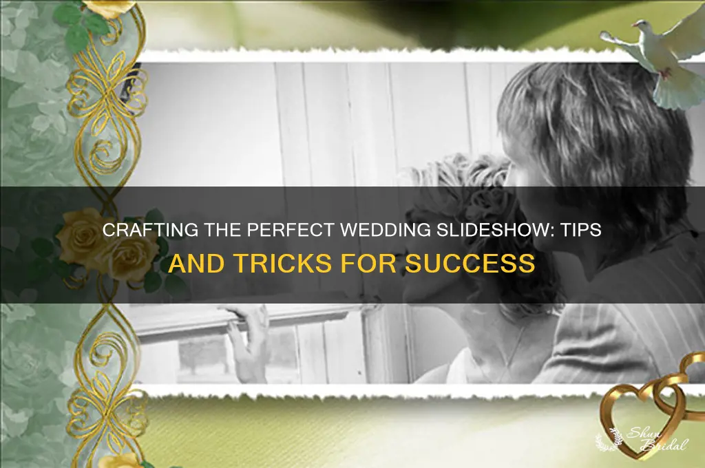 how do you create a wedding slideshow