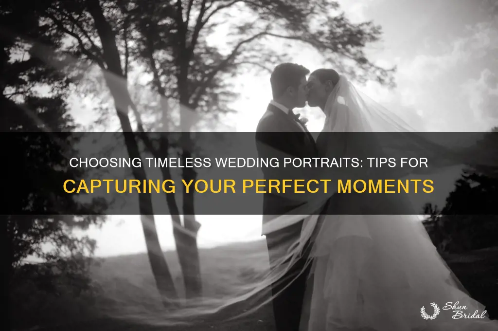 how do you decide wedding portraits