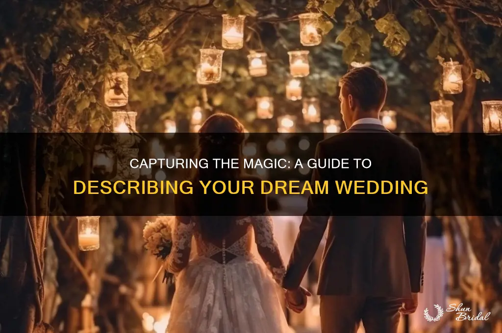 how do you describe a wedding
