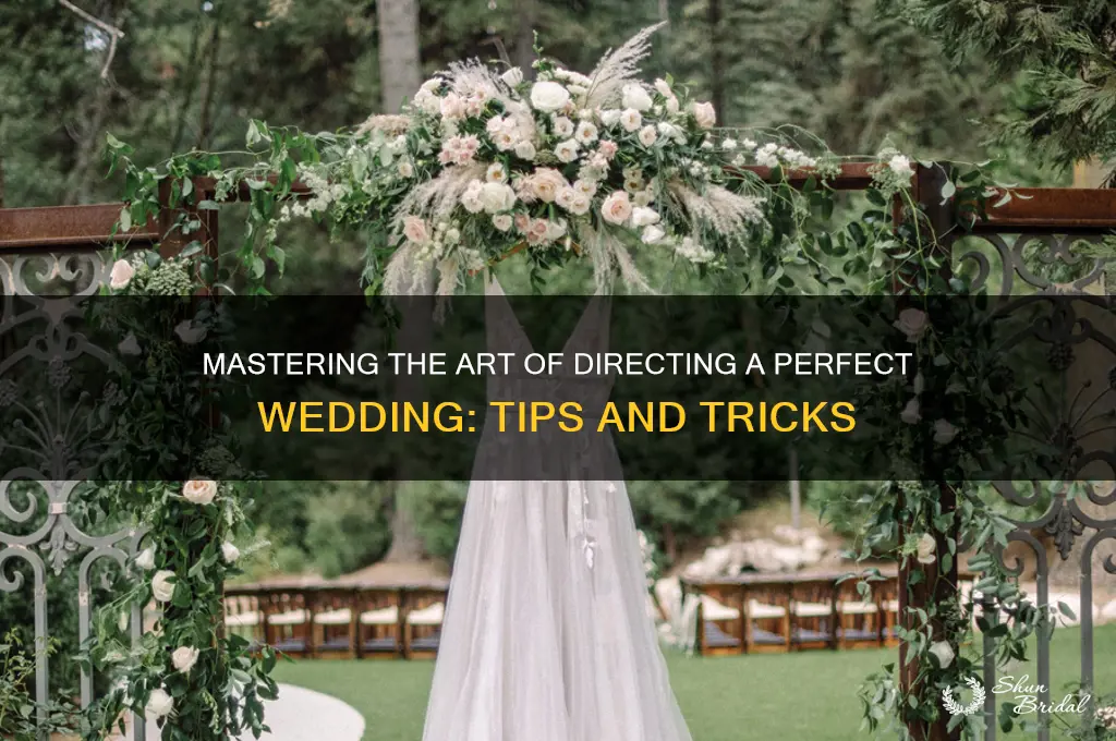 how do you direct a wedding