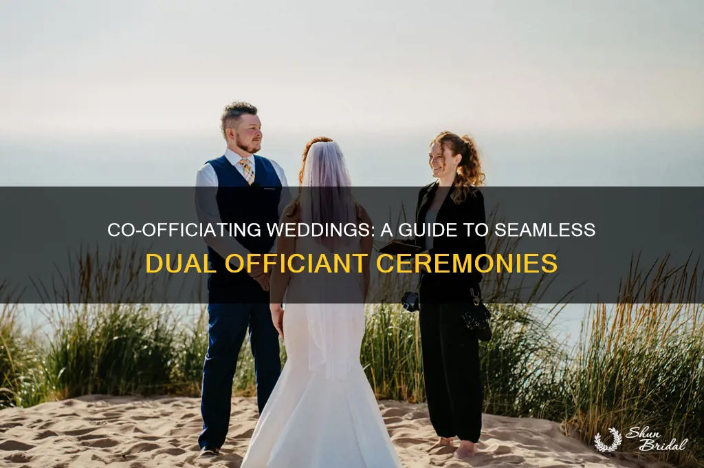 how do you do wedding service with 2 officiants