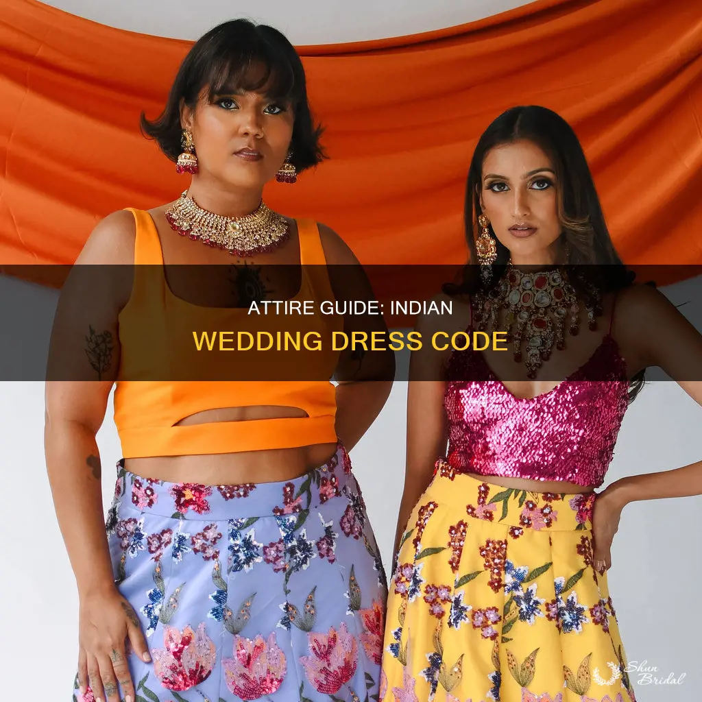 how do you dress at an indian wedding