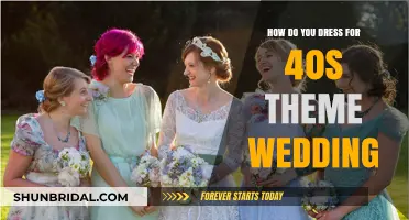 Attire Guide: 1940s Wedding Style