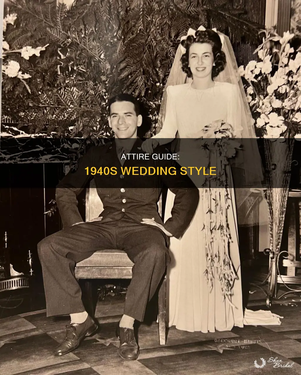 how do you dress for 40s theme wedding