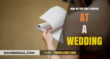Crafting the Perfect Wedding Speech Closing: Tips for a Memorable Farewell