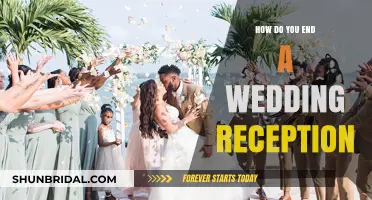 End Your Wedding Reception With a Bang!