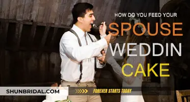 Surprising Your Spouse: Feeding Them Wedding Cake