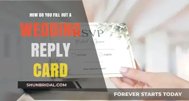 Mastering Wedding RSVP Etiquette: How to Fill Out Reply Cards