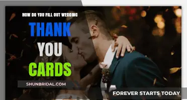 Mastering the Art of Writing Wedding Thank You Cards