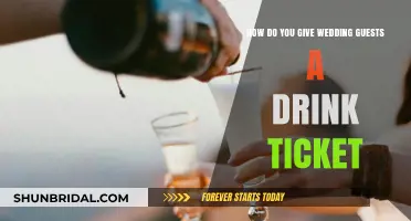 Creative Ways to Distribute Drink Tickets to Wedding Guests Effortlessly