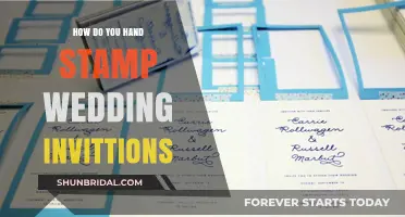 Hand Stamping Wedding Invitations: A DIY Guide for Elegant Designs