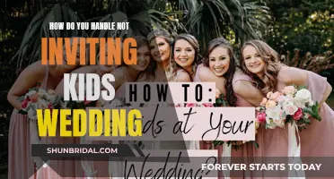 Navigating Kid-Free Weddings: Etiquette and Guest Management