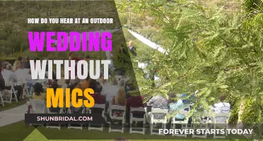 Amplifying Love: Creative Ways to Hear Vows at Outdoor Weddings